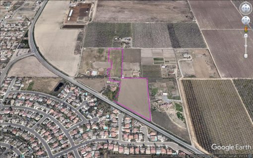 SOLD - NO. HANFORD HOME SITE 10 (+/-) ACRES